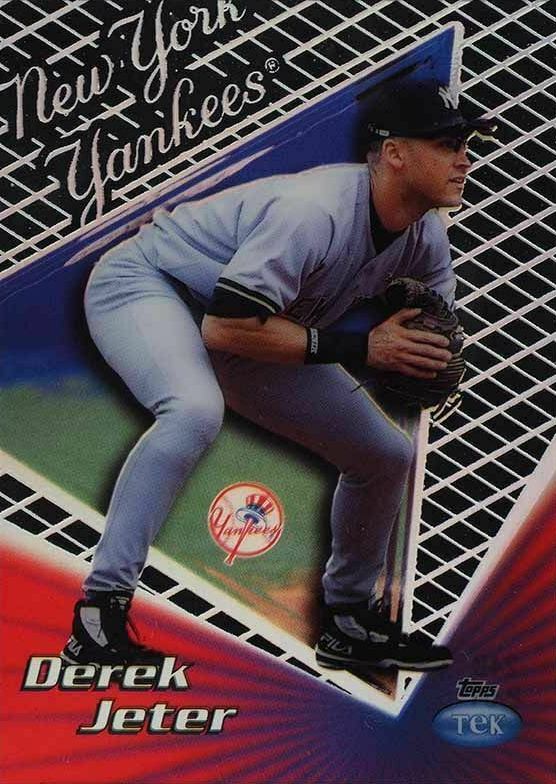 1999 Topps Tek Derek Jeter #24B Baseball Card