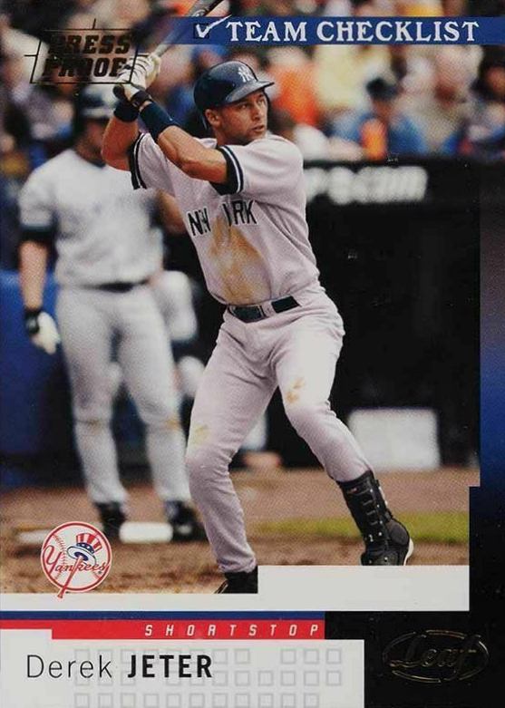 2004 Leaf Derek Jeter #280 Baseball Card