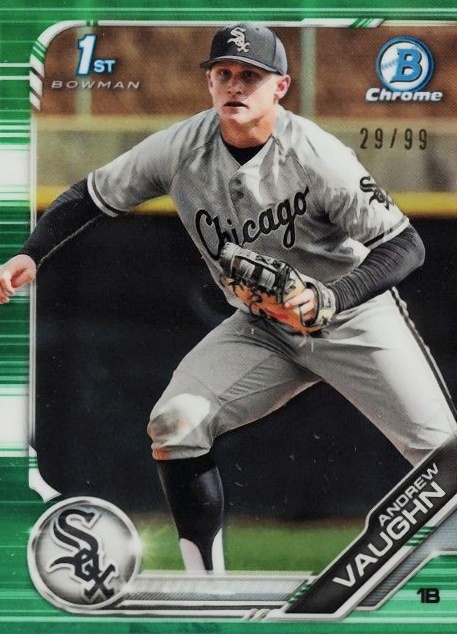 2019 Bowman Draft Andrew Vaughn #BDC100 Baseball Card