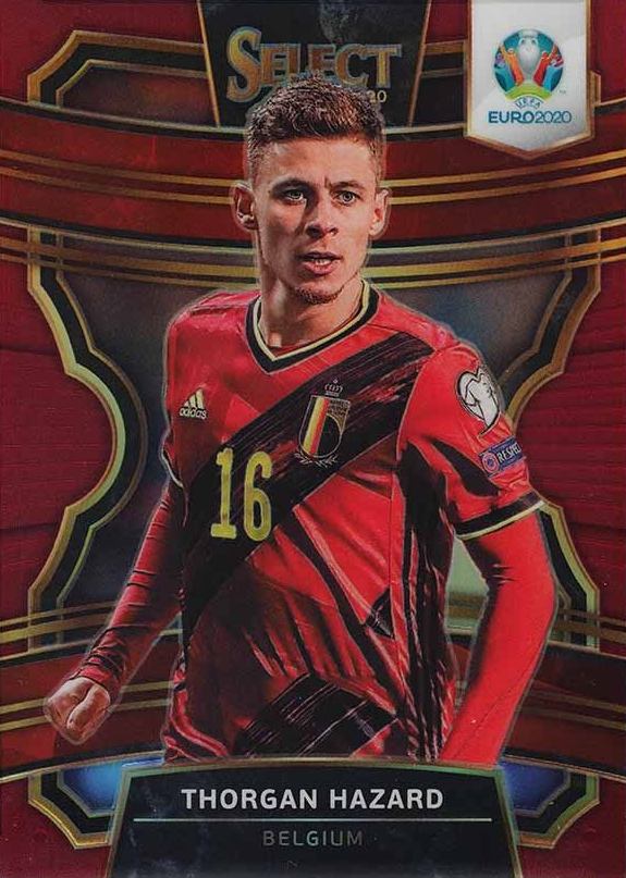 2020 Panini Select UEFA Euro Thorgan Hazard #31 Soccer Card