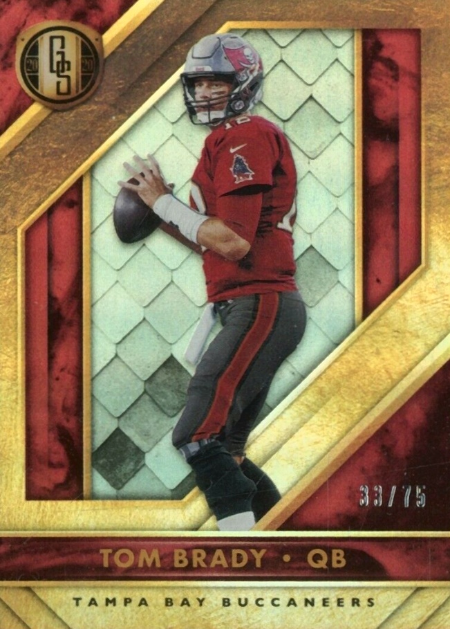 2020 Panini Gold Standard Tom Brady #10 Football Card