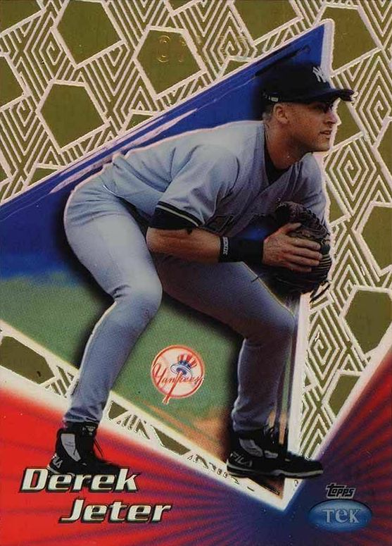 1999 Topps Tek Gold Derek Jeter #24B Baseball Card