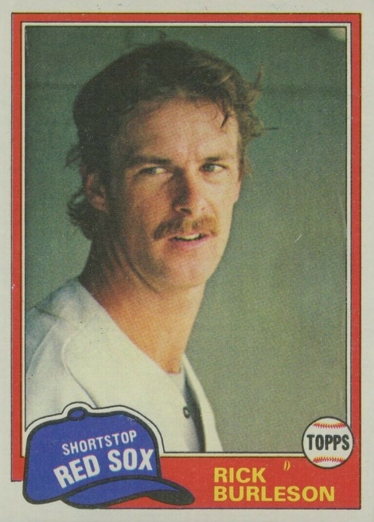 1981 Topps Rick Burleson #455 Baseball Card