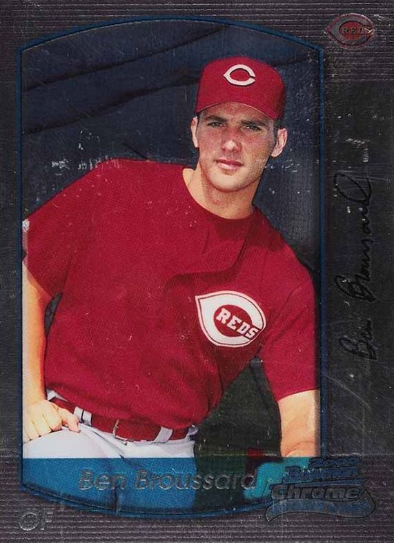 2000 Bowman Chrome Ben Broussard #266 Baseball Card