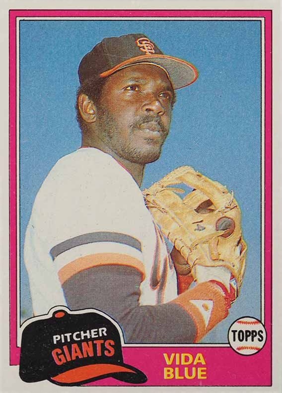 1981 Topps Vida Blue #310 Baseball Card