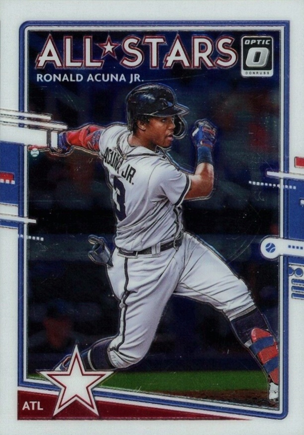 2020 Panini Donruss Optic Ronald Acuna Jr. #199 Baseball Card