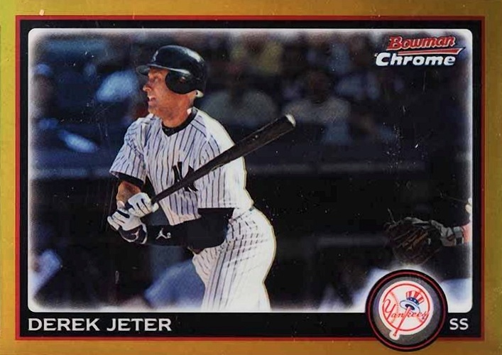 2010 Bowman Chrome Derek Jeter #147 Baseball Card