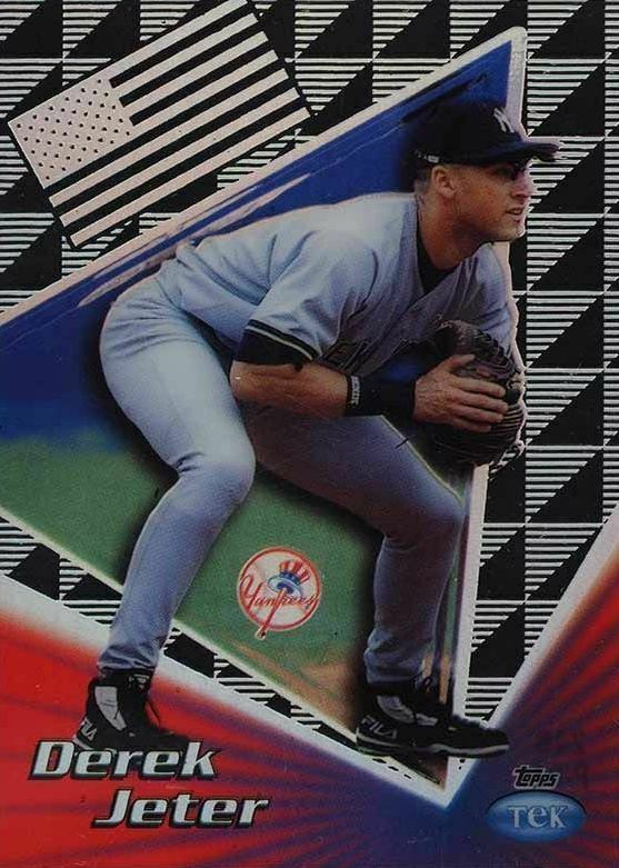 1999 Topps Tek Derek Jeter #24B Baseball Card