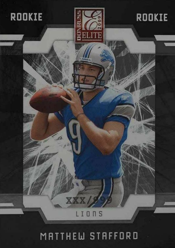 2009 Donruss Elite Matthew Stafford #165 Football Card