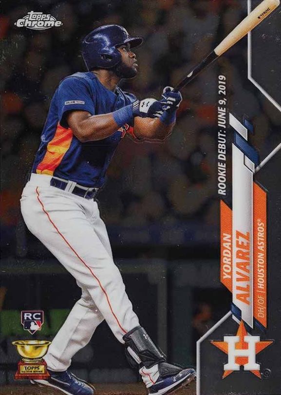 2020 Topps Chrome Update Yordan Alvarez #U53 Baseball Card