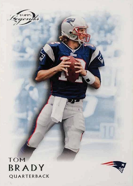 2011 Topps Legends Tom Brady #115 Football Card