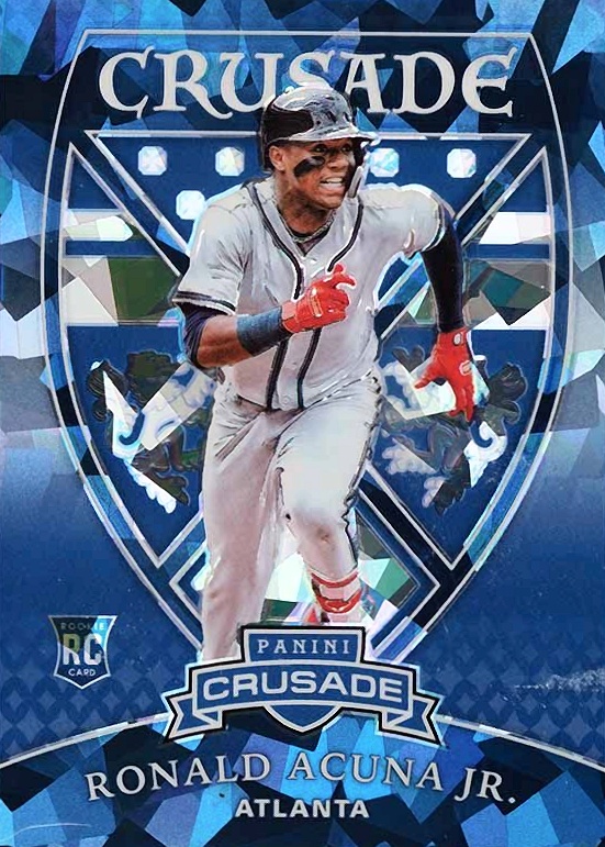 2018 Panini Chronicles Crusade Ronald Acuna Jr. #18 Baseball Card