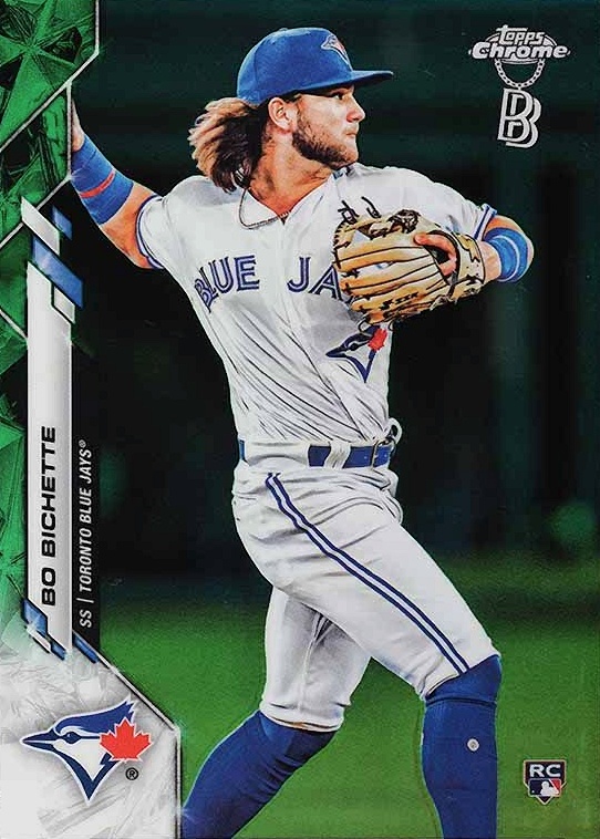 2020 Ben Baller Chrome Bo Bichette #150 Baseball Card