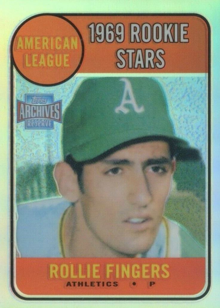 2001 Topps Archives Reserve Rollie Fingers #25 Baseball Card