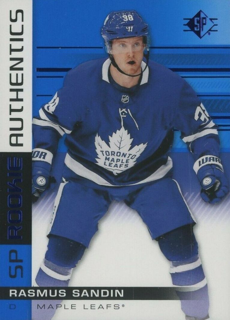 2019 SP Rasmus Sandin #119 Hockey Card