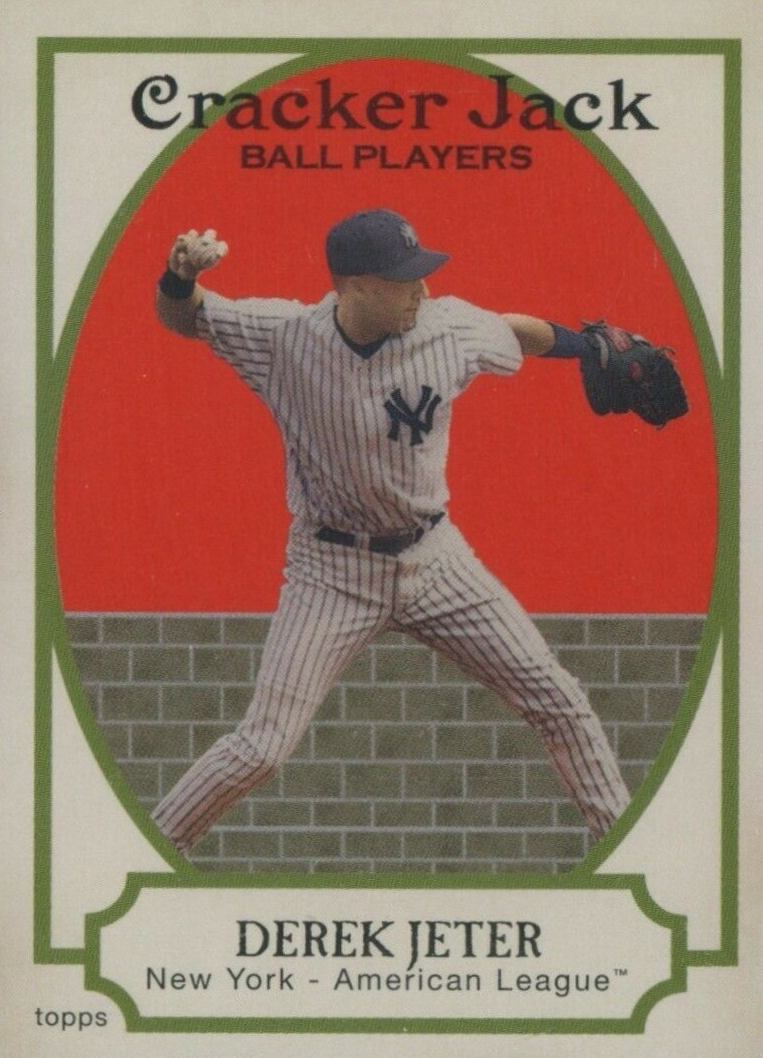 2005 Topps Cracker Jack Derek Jeter #175 Baseball Card