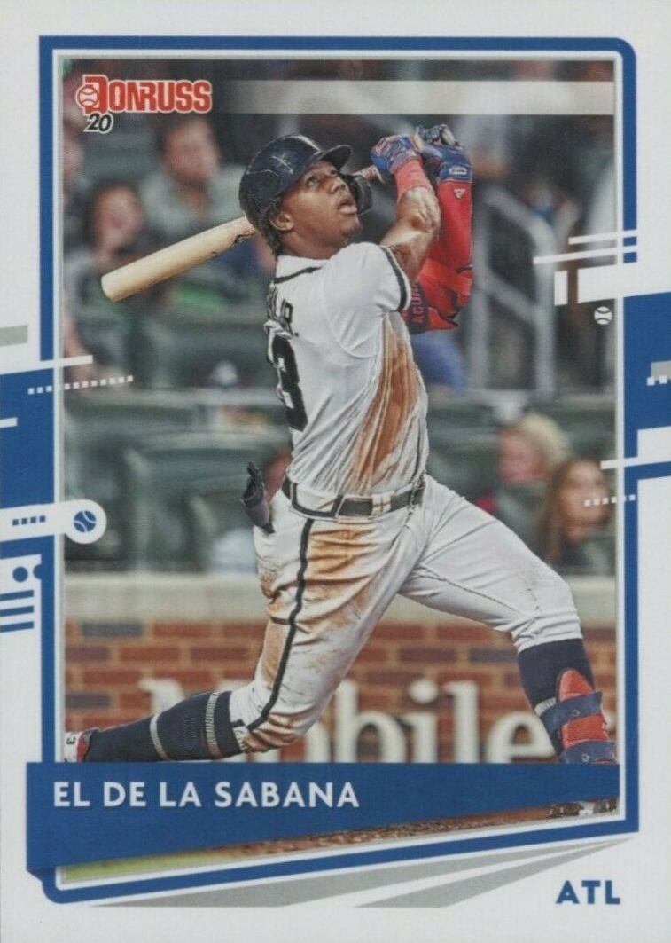 2020 Panini Donruss Ronald Acuna Jr. #170 Baseball Card