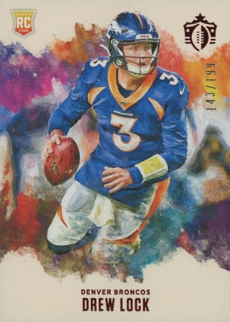 2019 Panini Chronicles Gridiron Kings Drew Lock #GK37 Football Card