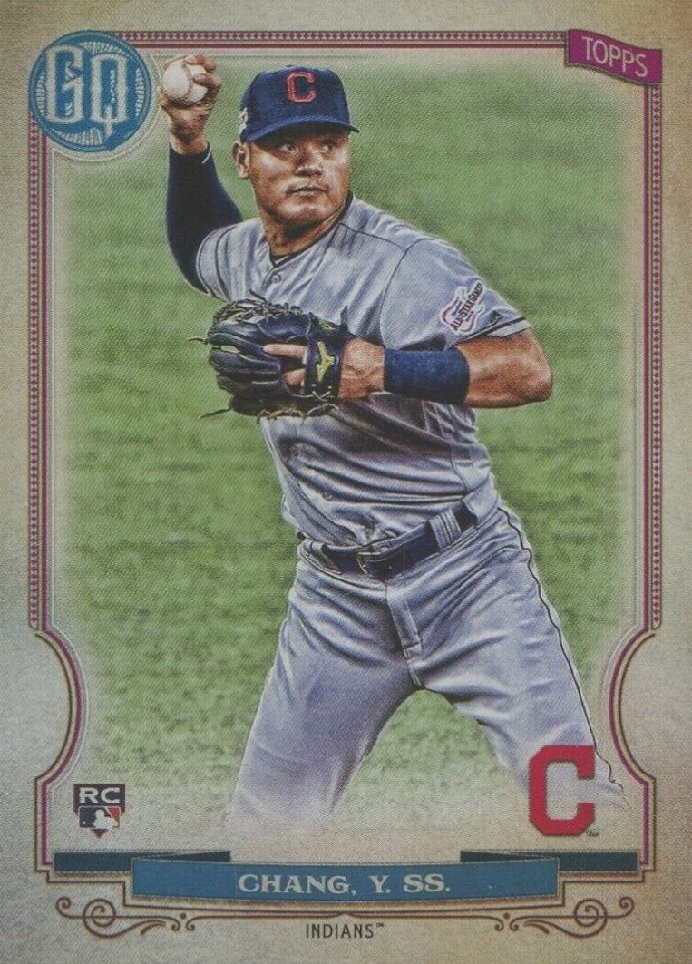 2020 Topps Gypsy Queen Yu Chang #171 Baseball Card