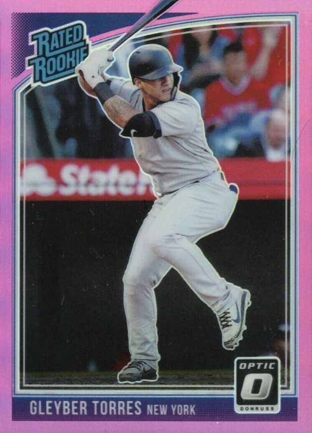 2018 Panini Donruss Optic Gleyber Torres #65 Baseball Card