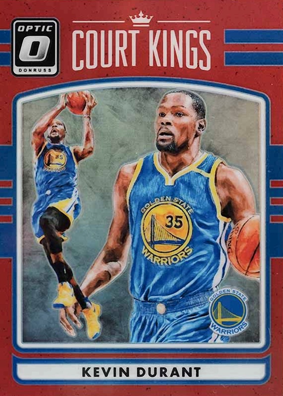 2016 Panini Donruss Optic Court Kings Kevin Durant #8 Basketball Card