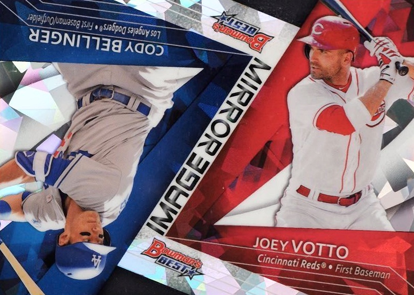 2017 Bowman's Best Mirror Image Cody Bellinger/Joey Votto #MI-2 Baseball Card