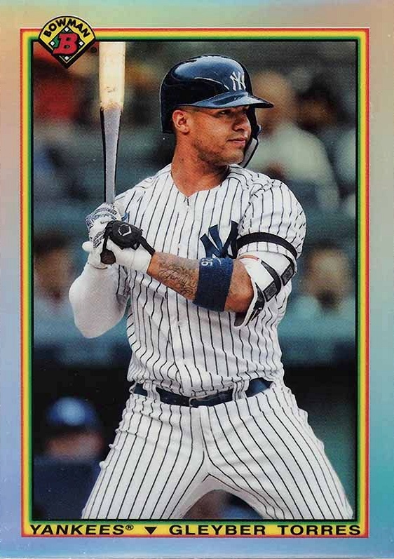 2020 Bowman Chrome 1990 Bowman Gleyber Torres #90BGT Baseball Card