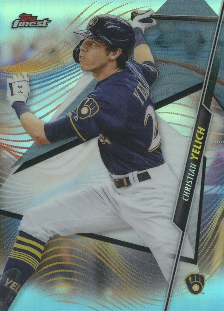 2020 Finest Christian Yelich #100 Baseball Card