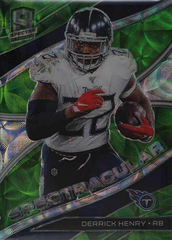 2020 Panini Spectra Spectracular Derrick Henry #7 Football Card