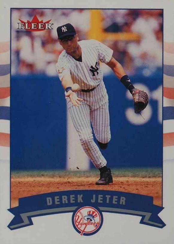 2002 Fleer Derek Jeter #279 Baseball Card