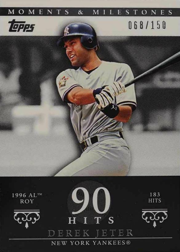 2007 Topps Moments & Milestones  Derek Jeter #83 Baseball Card