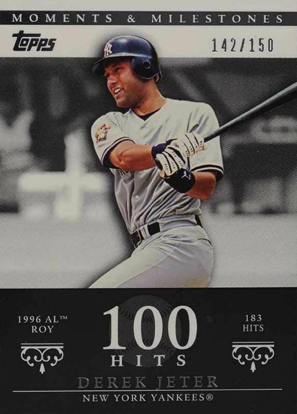 2007 Topps Moments & Milestones  Derek Jeter #83 Baseball Card