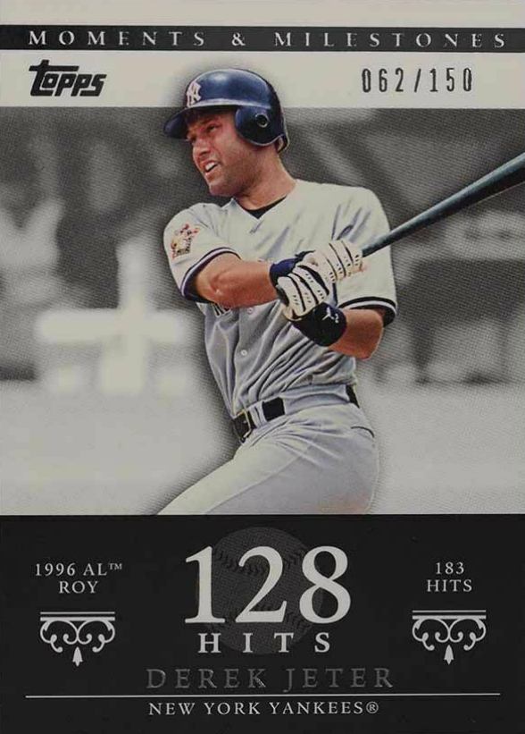 2007 Topps Moments & Milestones  Derek Jeter #83 Baseball Card