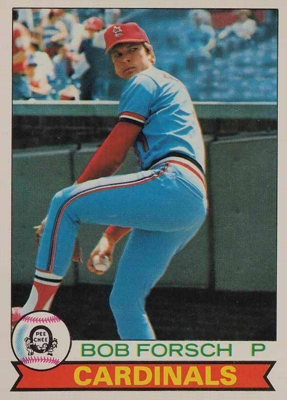 1979 O-Pee-Chee Bob Forsch #117 Baseball Card