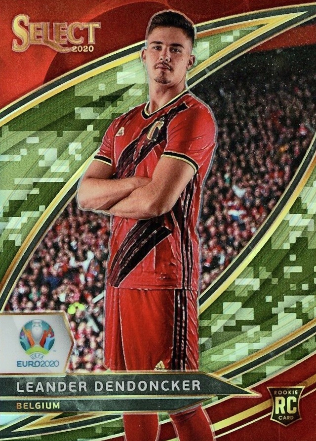 2020 Panini Select UEFA Euro Leander Dendoncker #238 Soccer Card