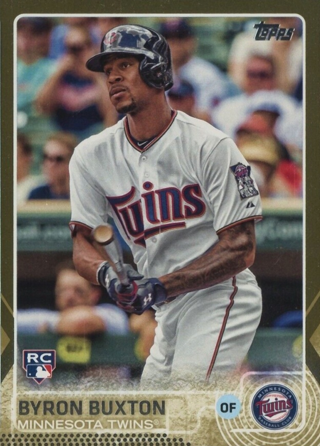 2015 Topps Update Byron Buxton #US25 Baseball Card