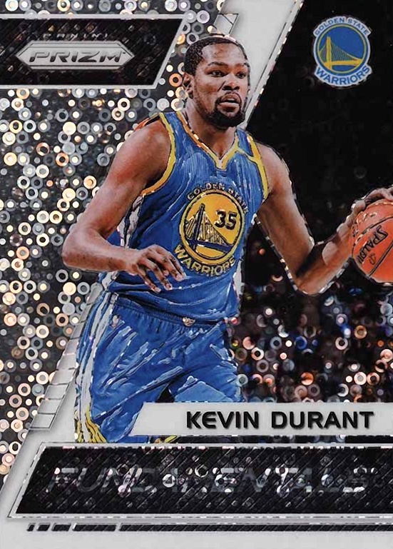 2017 Panini Prizm Fundamentals Kevin Durant #25 Basketball Card