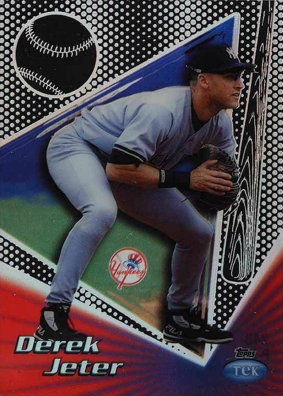 1999 Topps Tek Derek Jeter #24B Baseball Card