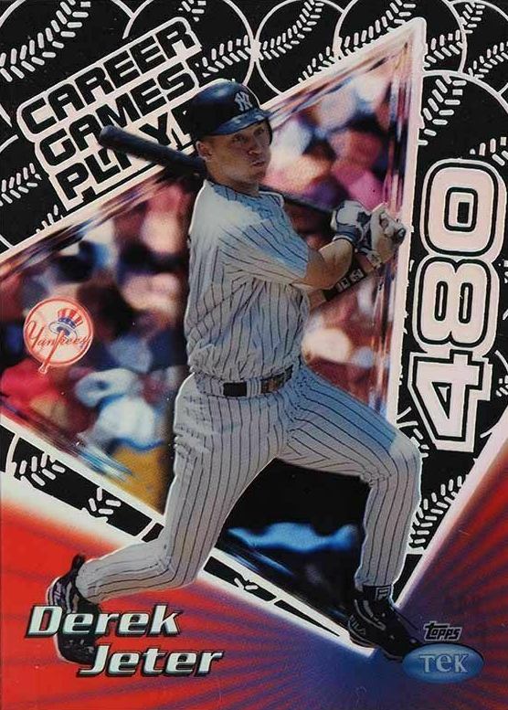 1999 Topps Tek Derek Jeter #24A Baseball Card