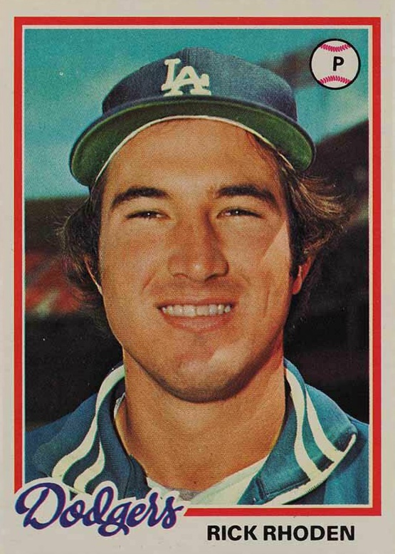 1978 Topps Rick Rhoden #605 Baseball Card