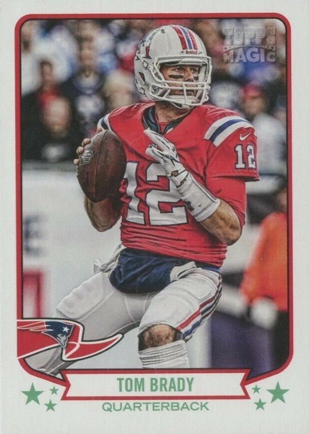 2012 Topps Magic Tom Brady #250 Football Card