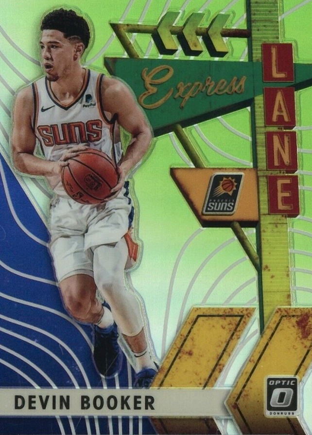 2019 Panini Donruss Optic Express Lane Devin Booker #12 Basketball Card