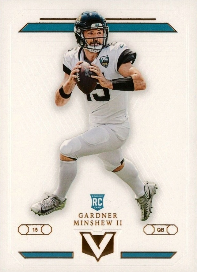 2019 Panini Chronicles Vertex Gardner Minshew II #V8 Football Card