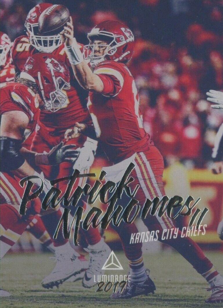 2019 Panini Luminance Patrick Mahomes II #1 Football Card