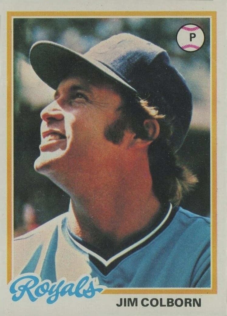 1978 Topps Jim Colborn #129 Baseball Card