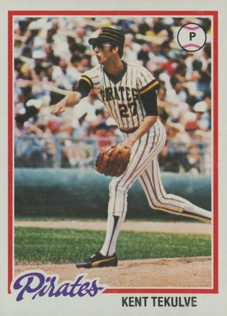 1978 Topps Kent Tekulve #84 Baseball Card