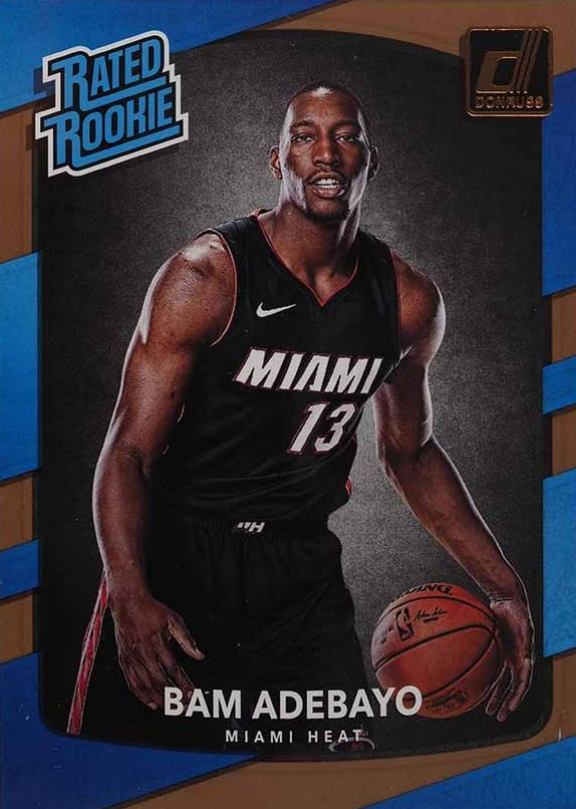 2017 Panini Donruss Bam Adebayo #187 Basketball Card