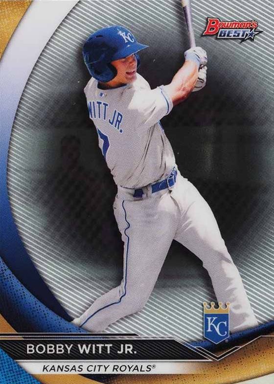 2020 Bowman's Best Top Prospects Bobby Witt Jr. #TP20 Baseball Card