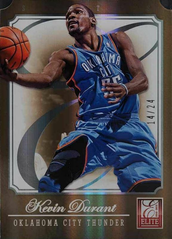 2012 Panini Elite Kevin Durant #2 Basketball Card