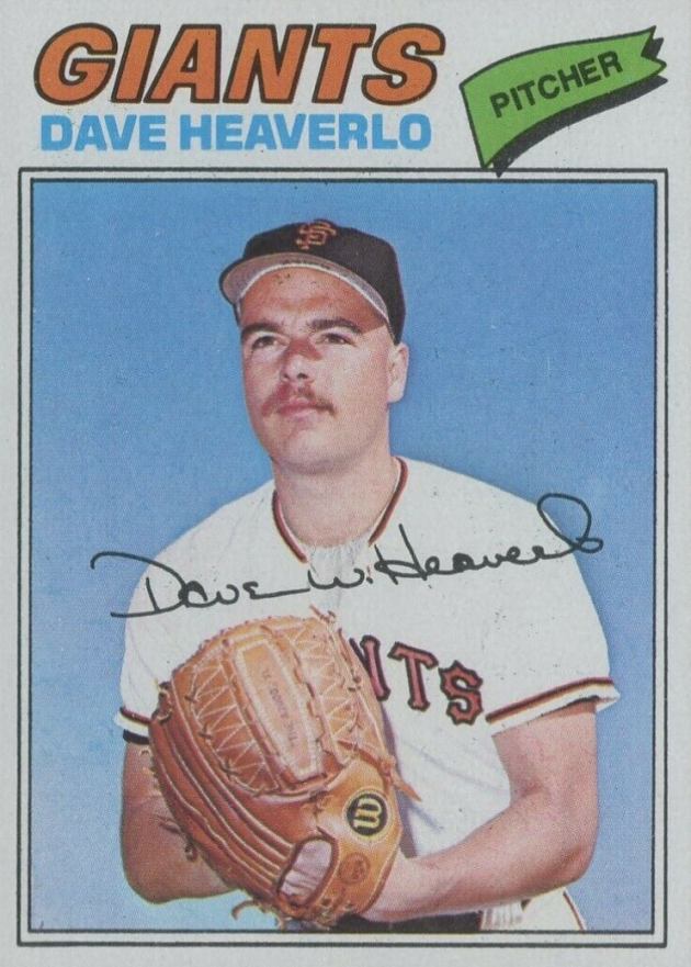 1977 Topps Dave Heaverlo #97 Baseball Card